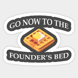 Severance Waffle Party Sticker